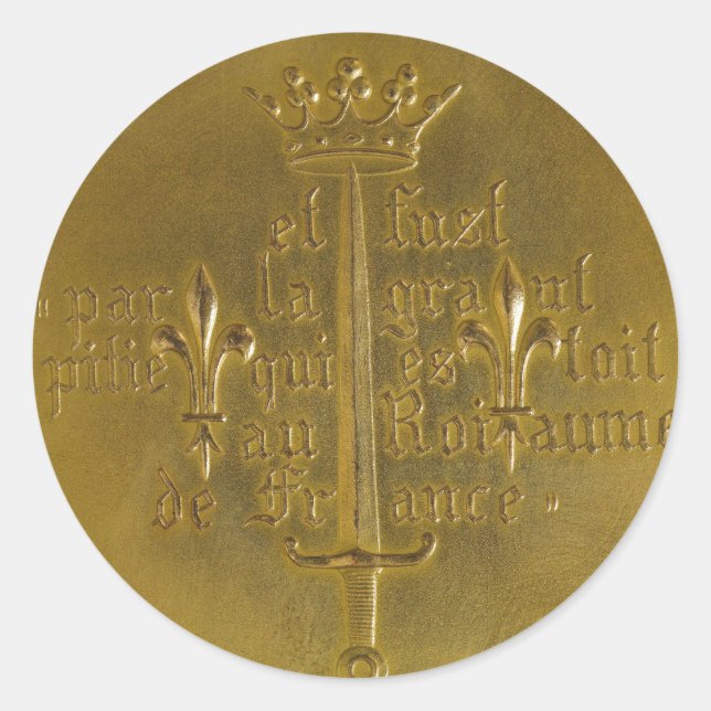 Adesivo Redondo Joan of Arc (Frente)