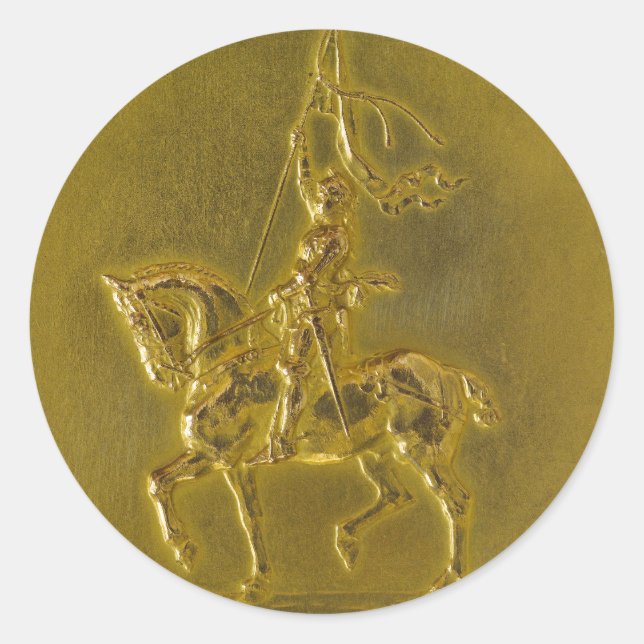 Adesivo Redondo Joan of Arc (Frente)