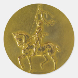 Adesivo Redondo Joan of Arc