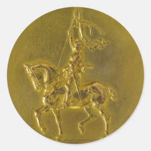 Adesivo Redondo Joan of Arc