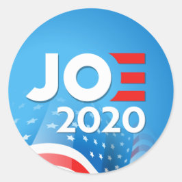 Adesivo Redondo Joe Biden 2020