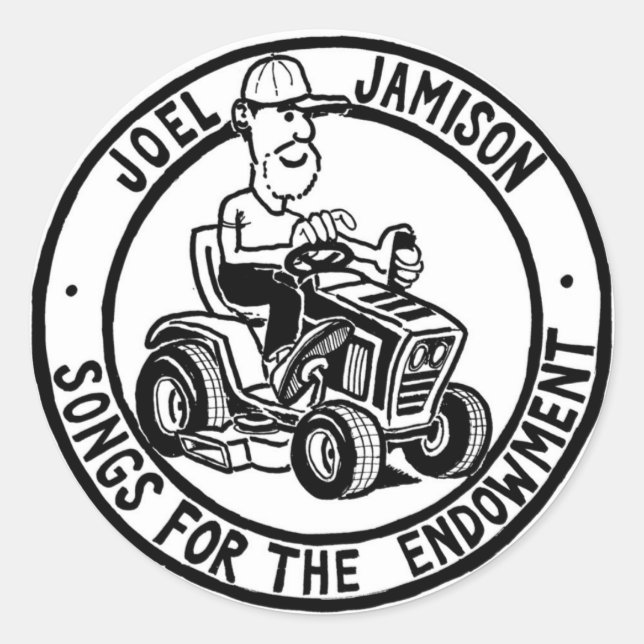 Adesivo Redondo Joel Jamison's Favoritos Stickers! (Frente)