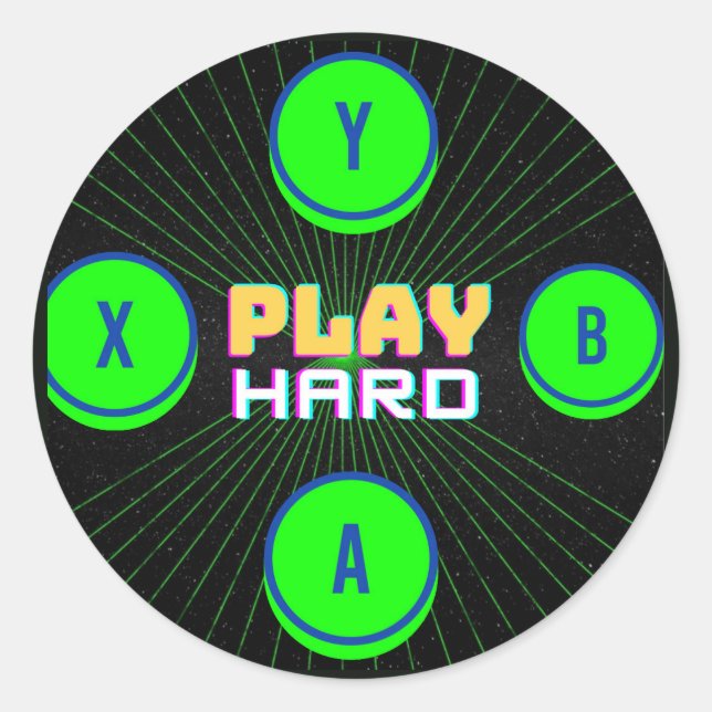 Adesivo Redondo jogador (Frente)