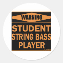 Jogador de Bass de String Estudante