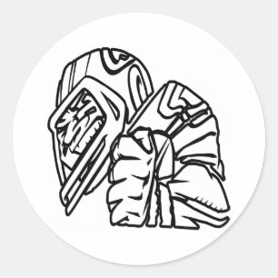 Adesivo Redondo Jogador de futebol