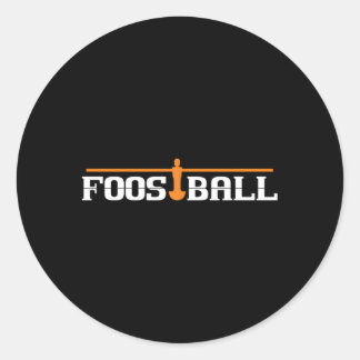 Adesivo Redondo Jogador de futebol I Mesa