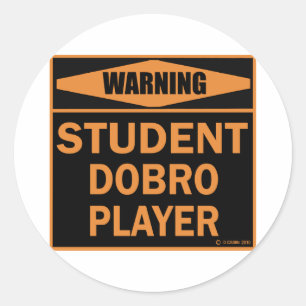 Adesivo Redondo Jogador do Dobro do estudante