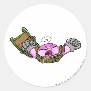 Adesivo Redondo Jogador do Lago Kiko