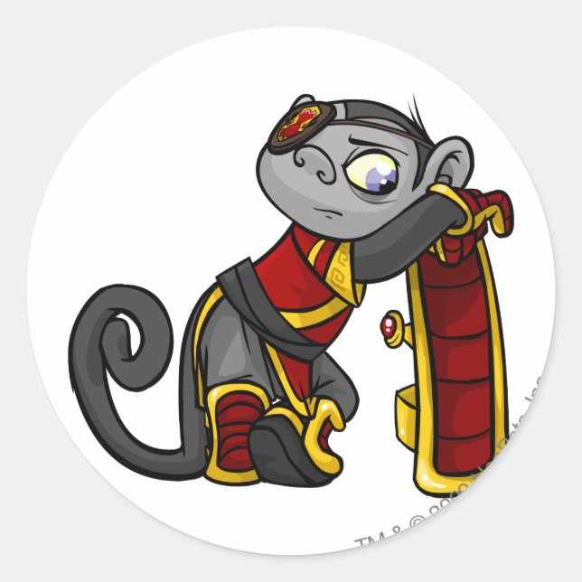 Adesivo Redondo Jogador MyINT Shenkuu (Frente)