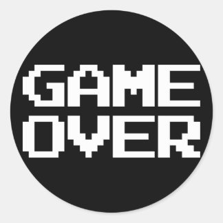 Adesivo Redondo Jogo Acabado