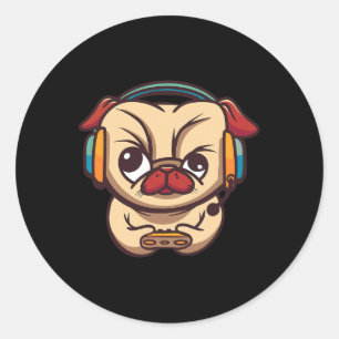 Adesivo Redondo Jogo De Jogo De Jogo Jogo De Jogo Pc Vídeo Computa