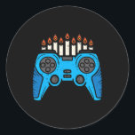 Adesivo Redondo Jogo Jogo Jogador Hanukkah Chanukah Men Boy K<br><div class="desc">Jogo Jogo Jogador Hanukkah Chanukah Homens Meninos Jovens Crianças 1</div>