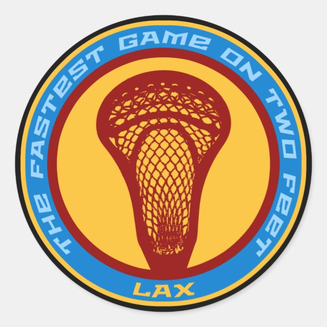 Adesivo Redondo Jogo mais rápido (Frente)