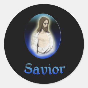 Adesivo Redondo John 3:16 Salvador