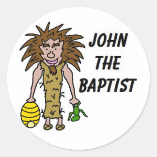 Adesivo Redondo John The Baptist Clipart