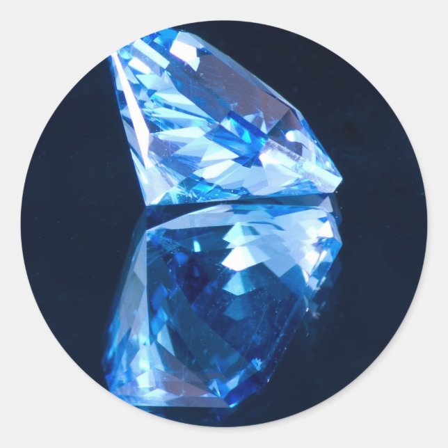 Adesivo Redondo Joias Sticker (Frente)