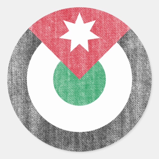 ADESIVO REDONDO JORDAN (Frente)