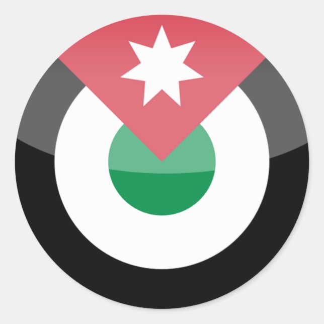 Adesivo Redondo jordan (Frente)