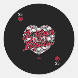 Adesivo Redondo Jordan Luplow do Hearts vende jogador Arizona Vale