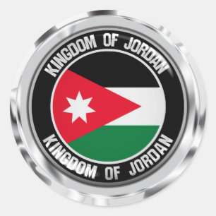 Adesivo Redondo Jordan Round Emblem