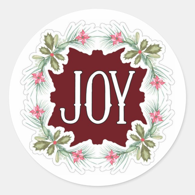 Adesivo Redondo Joy (Frente)