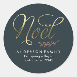 Adesivo Redondo Joy Green Winter