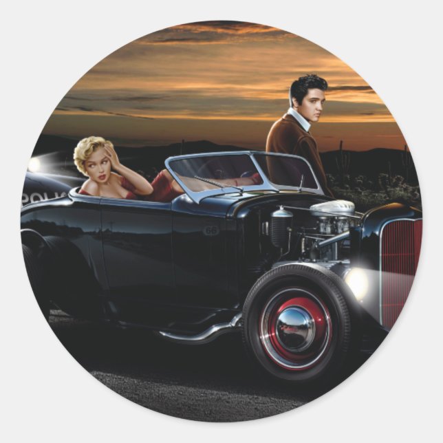 Adesivo Redondo Joy Ride (Frente)