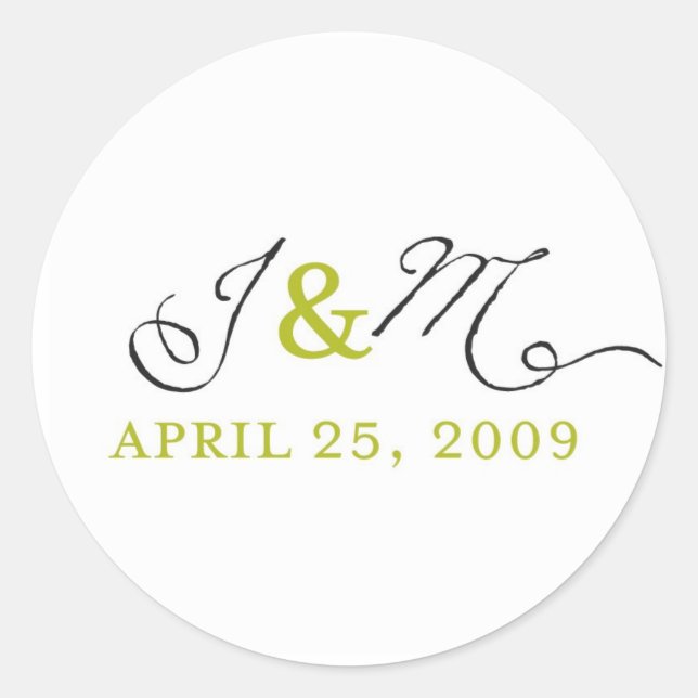 Adesivo Redondo Joy Sticker (Frente)