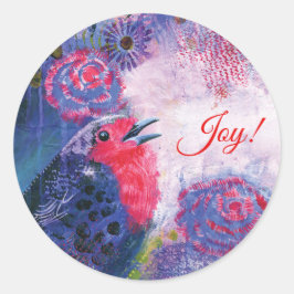 Adesivo Redondo Joy Stickers