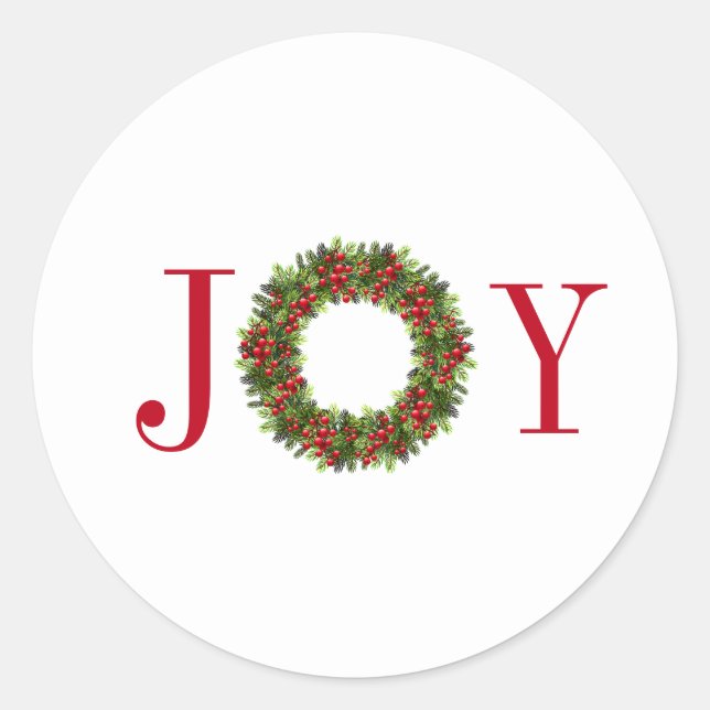Adesivo Redondo Joy Stickers (Frente)