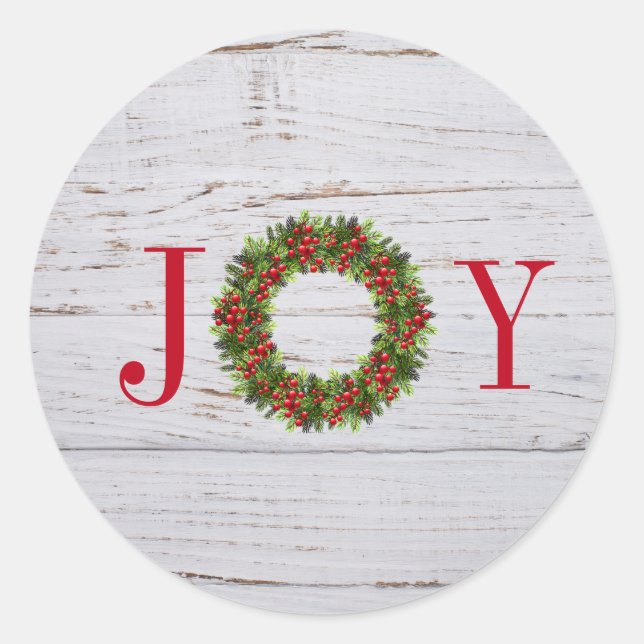 Adesivo Redondo Joy Stickers (Frente)