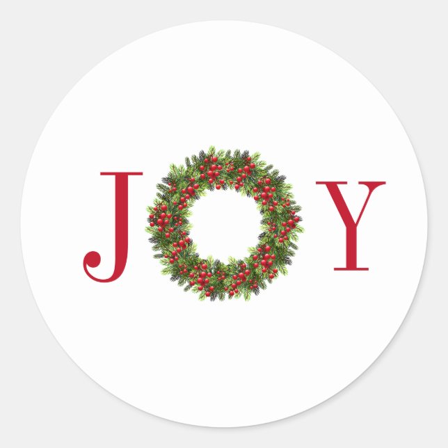 Adesivo Redondo Joy Stickers (Frente)