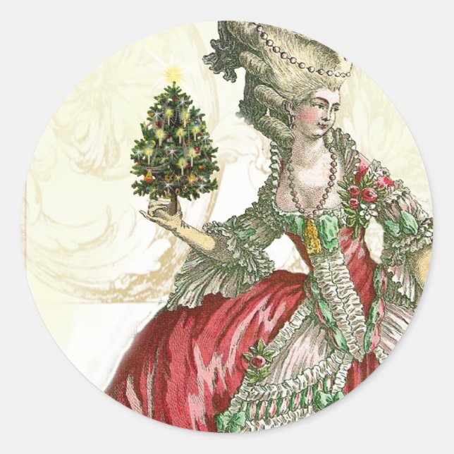 Adesivo Redondo Joyeux Noel (Frente)