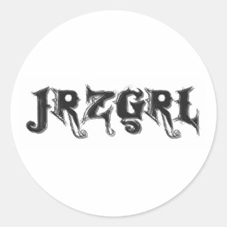 Adesivo Redondo Jrzgrl