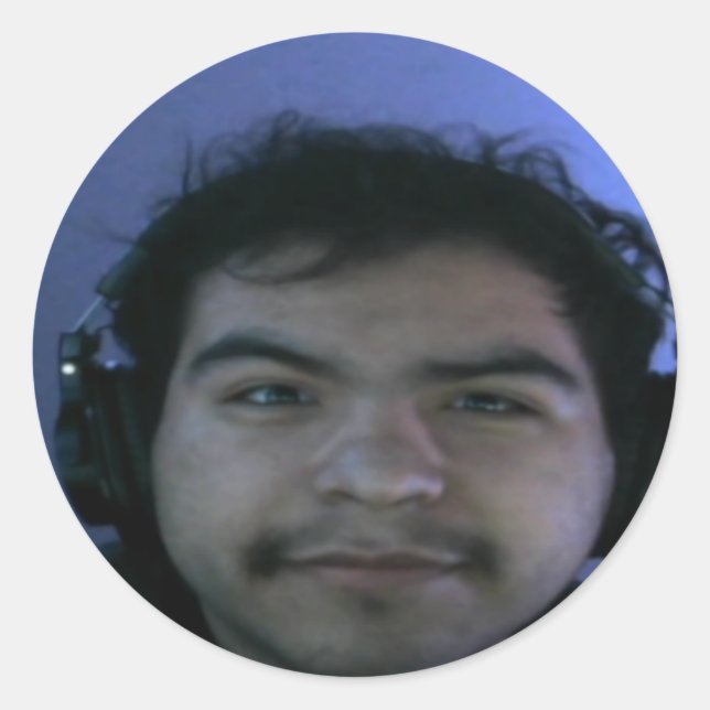 ADESIVO REDONDO JUAN STICKER (Frente)