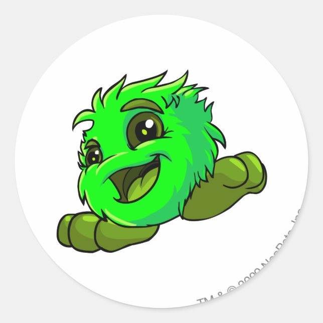 Adesivo Redondo JubJub Glowe (Frente)