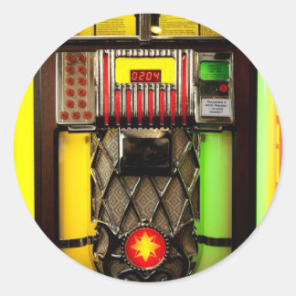 Adesivo Redondo Jukebox
