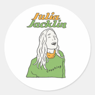 Adesivo Redondo Julia Jacklin