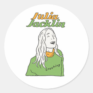 Adesivo Redondo Julia Jacklin