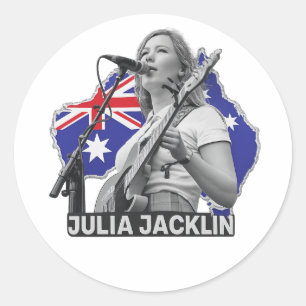 Adesivo Redondo Julia Jacklin