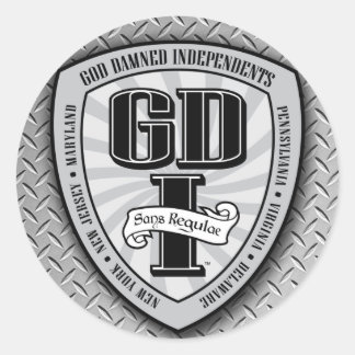 Adesivo Redondo Jumbo Stickers GDI