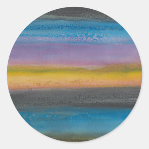 Adesivo Redondo Juniper Mist I