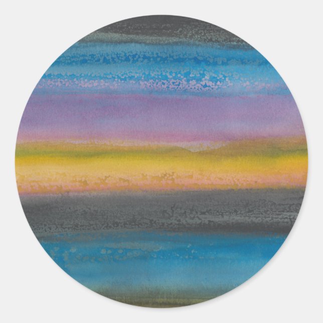 Adesivo Redondo Juniper Mist I (Frente)