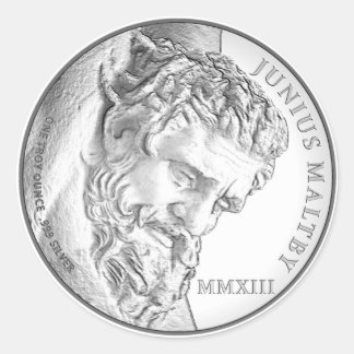 Adesivo Redondo Junius Maltby Channel