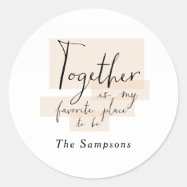 Adesivo Redondo Juntar