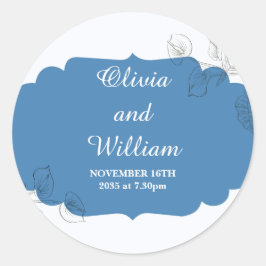 Adesivo Redondo Juntos para sempre