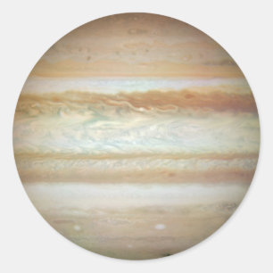 Adesivo Redondo Jupiter Sticker