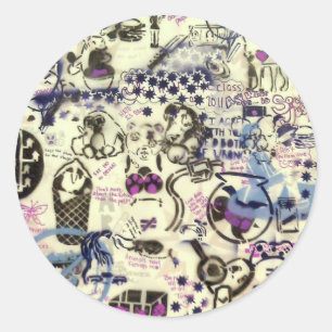 Adesivo Redondo Justiça social