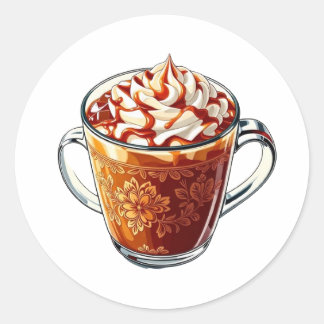 Adesivo Redondo K-Style Bullet Journaling Series11 - Comidas Stick