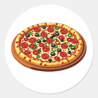 Adesivo Redondo K-Style Bullet Journaling Series16 - Comidas Stick